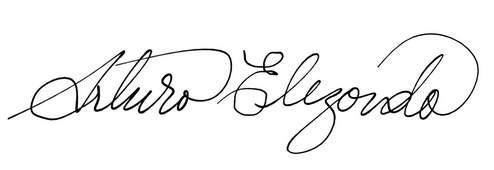 Signature of Arturo Elizondo